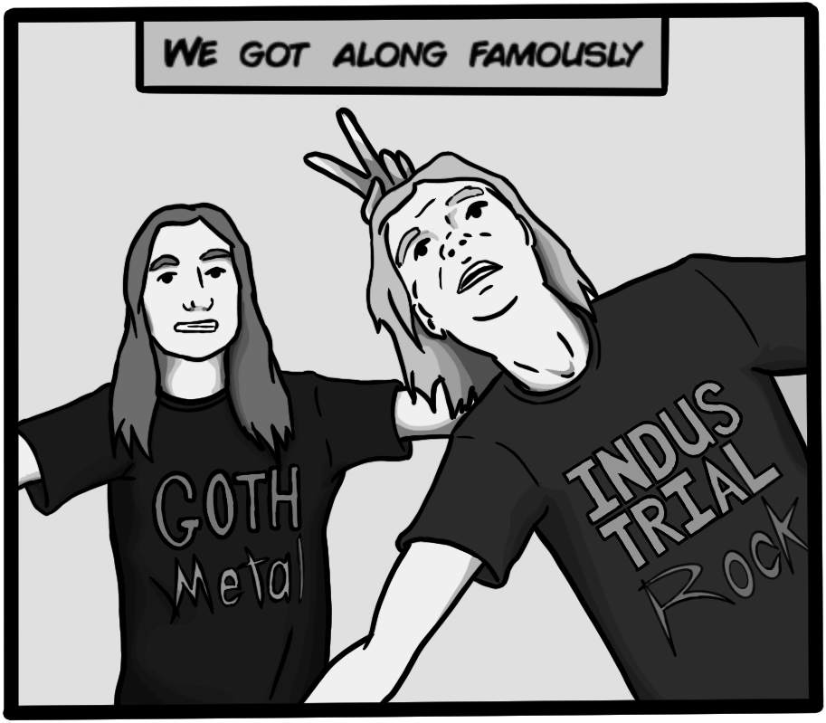 We got along famously.