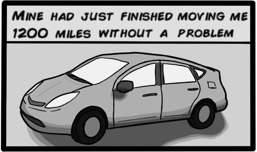 Mine had just finished moving me 1200 miles without a probem.