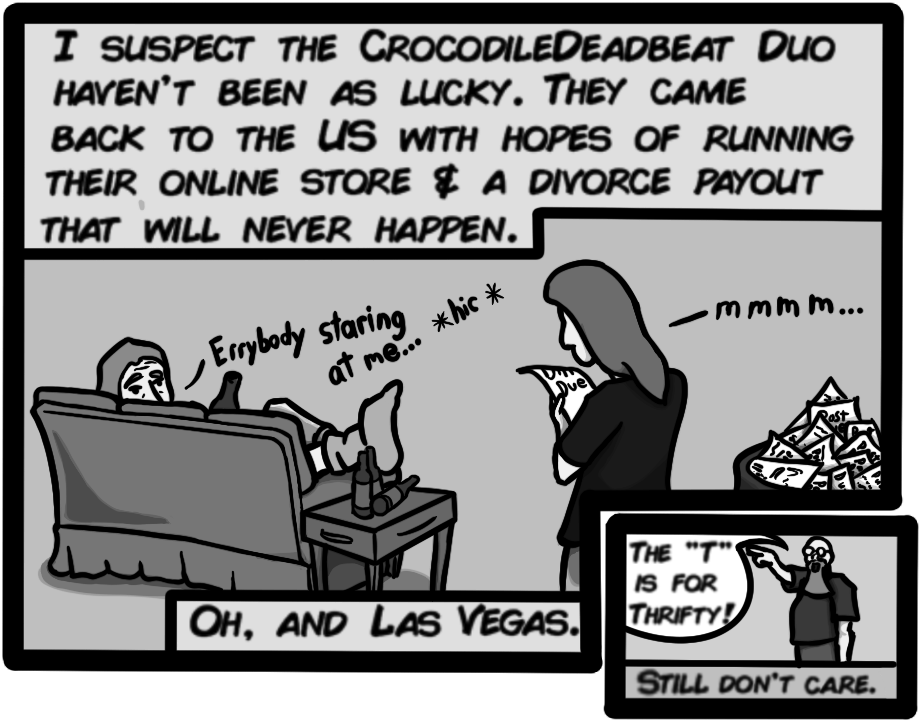 Oh, and Las Vegas. [Mr Smith: The T is for Thrifty!] Still don't care.